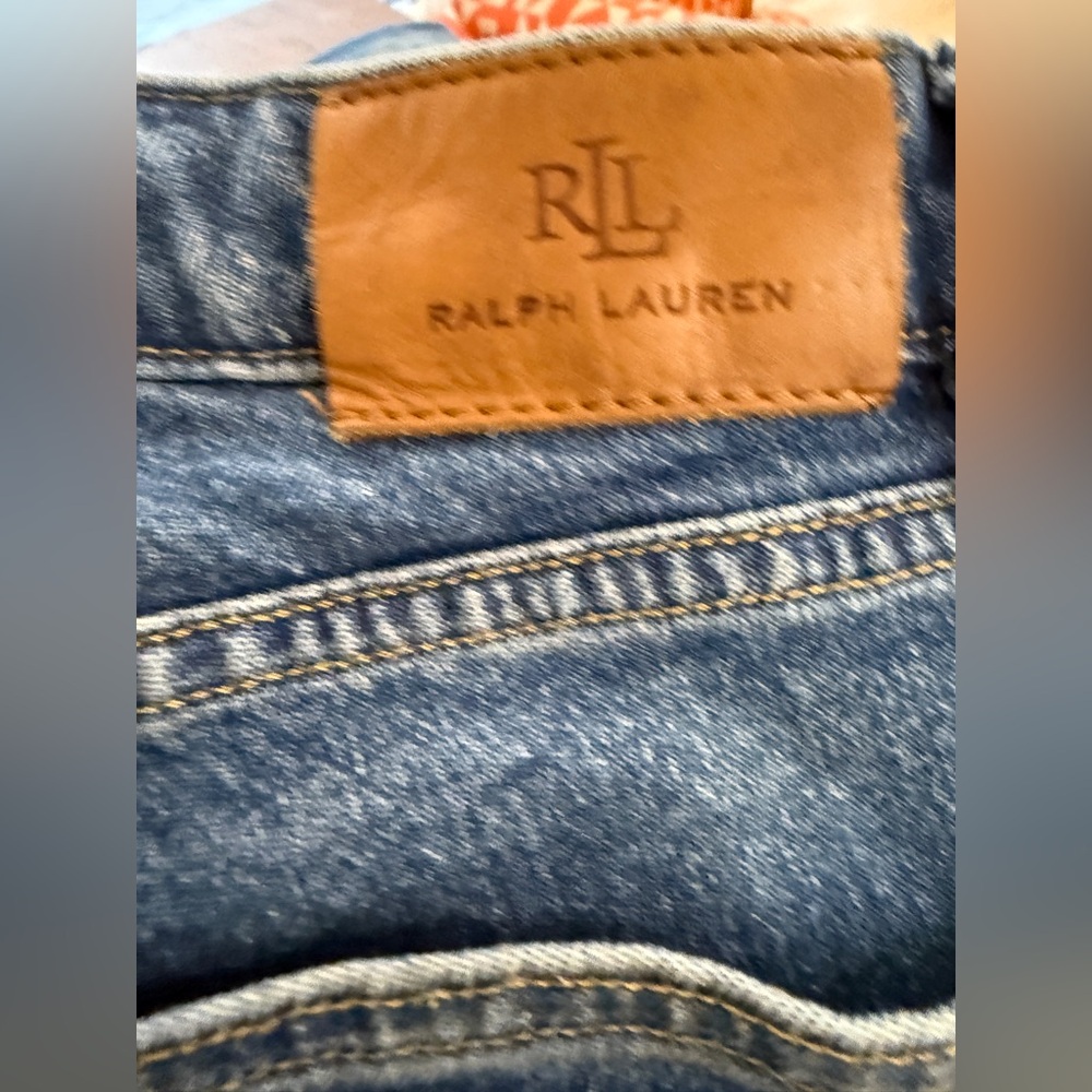 Ralph Lauren Women’s Straight Blue Jeans - Picture 14 of 14